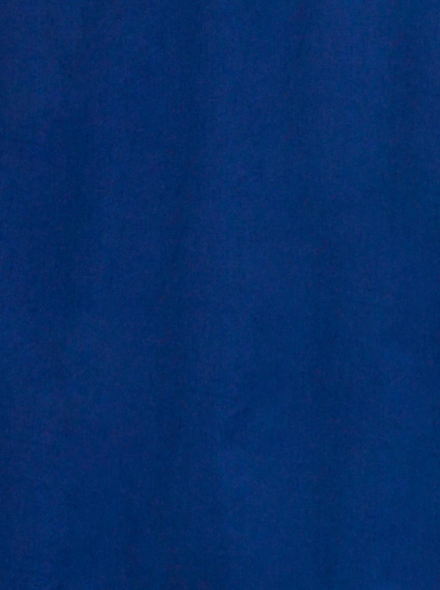 Dark Blue Solid Slim Fit Casual Shirt | Greenfibre