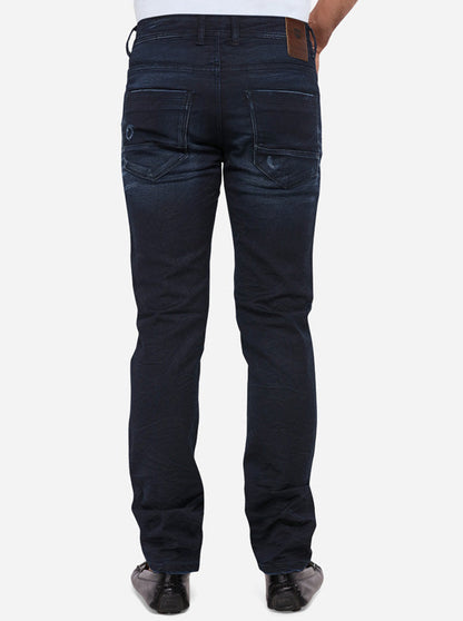 Night Blue Washed Slim Fit Jeans | JadeBlue