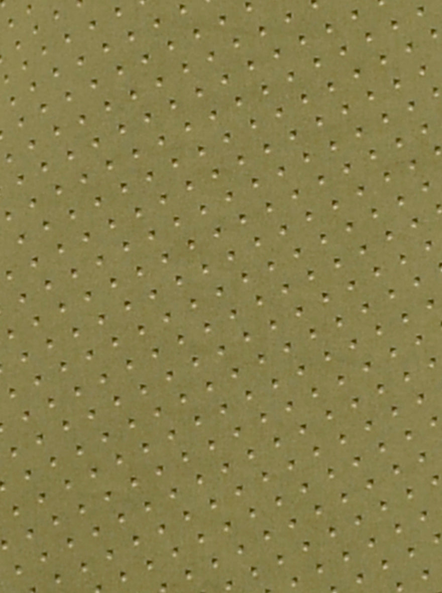 Olive Printed Slim Fit Casual Shirt | Greenfibre