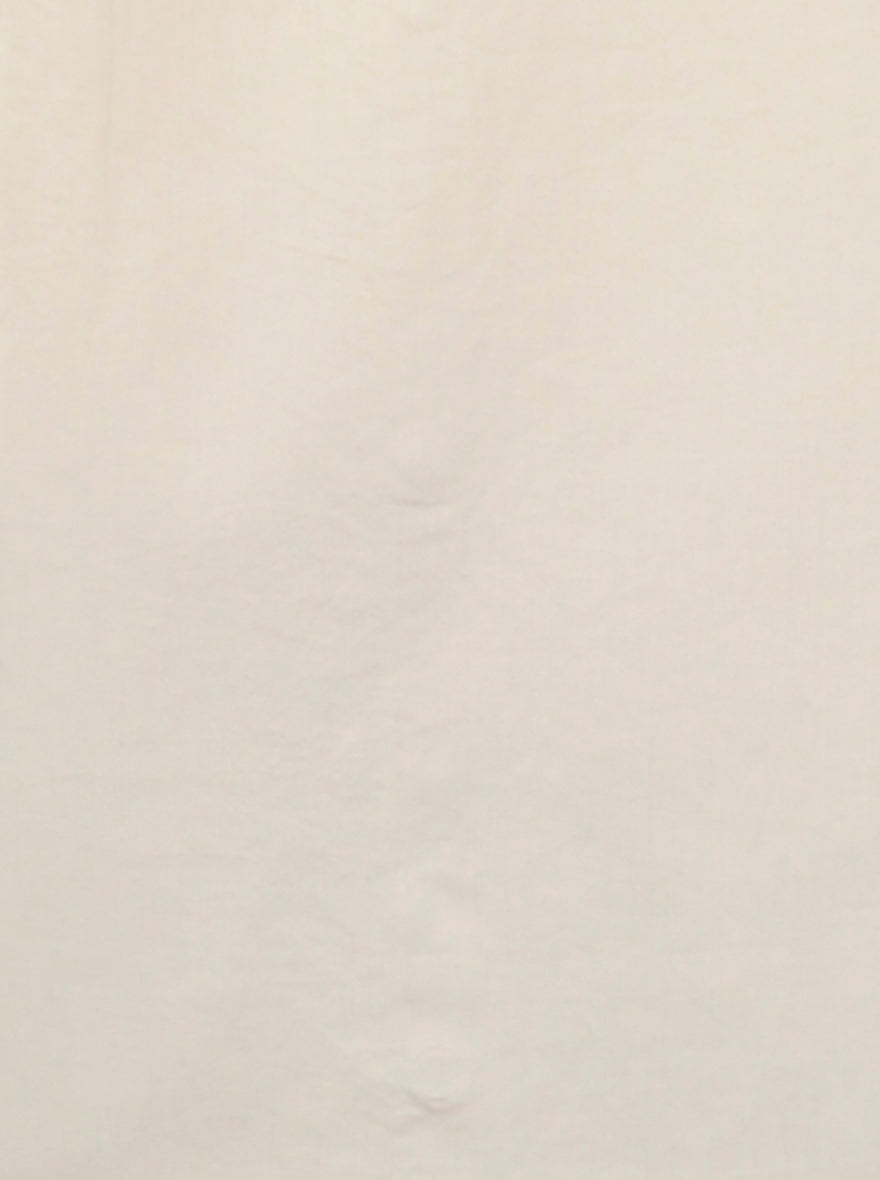 Cream Solid Slim Fit Casual Shirt | JB Sport