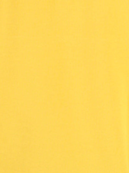 Yellow Solid Slim Fit Polo T-Shirt | JB Sport