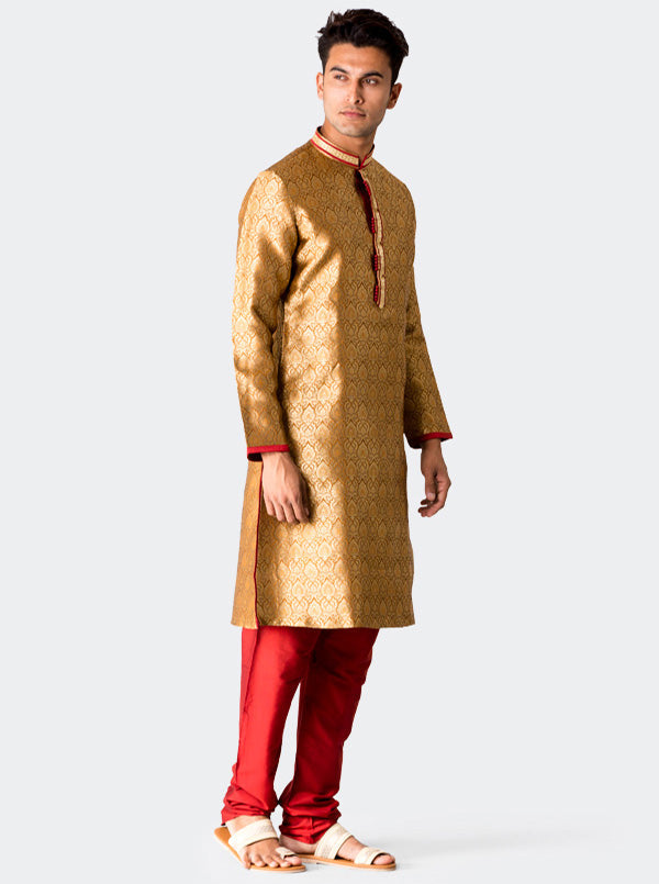 Golden Kurta Set