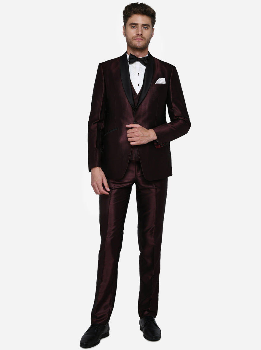 Deep Wine Suit | JadeBlue