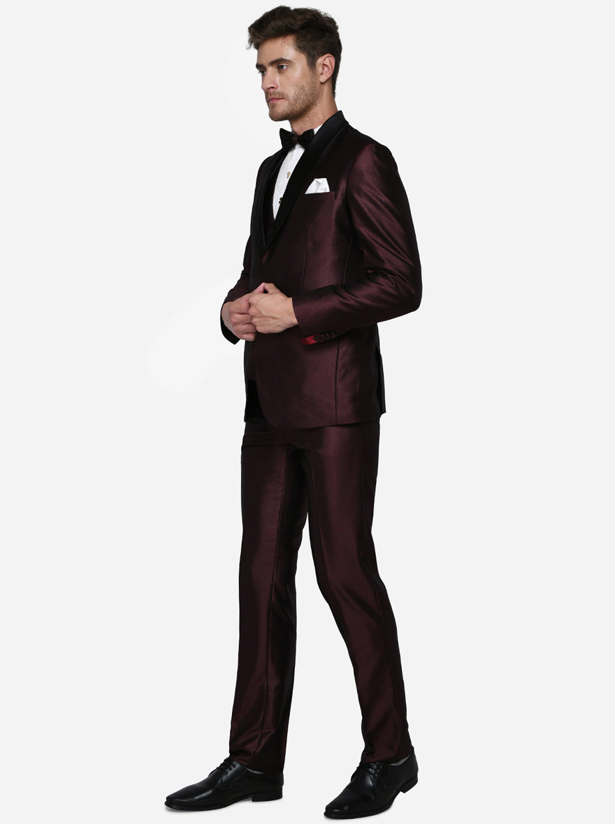 Deep Wine Suit | JadeBlue