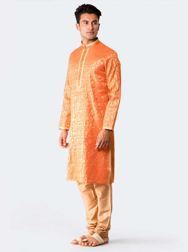 Orange Kurta Set