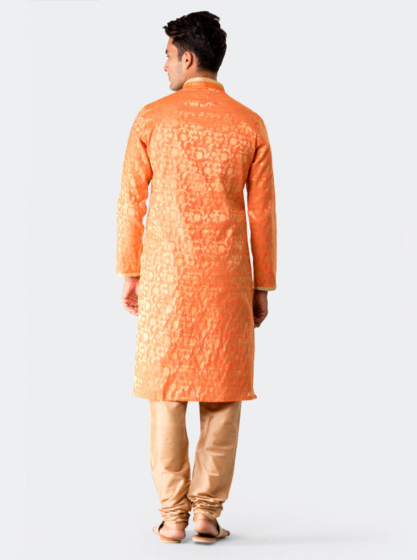 Orange Kurta Set