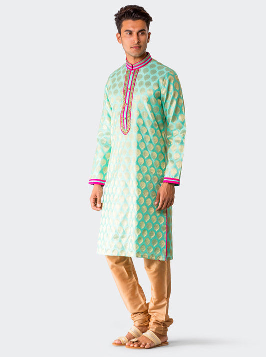 Green Kurta Set