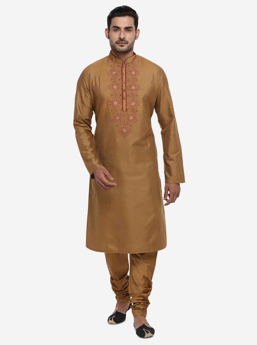 Brown Kurta Set | Azania