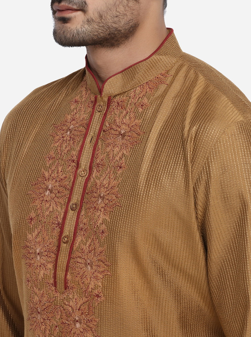 Brown Kurta Set | Azania