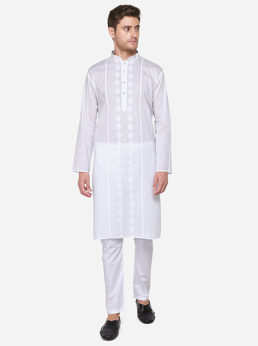 White Kurta Set | Azania