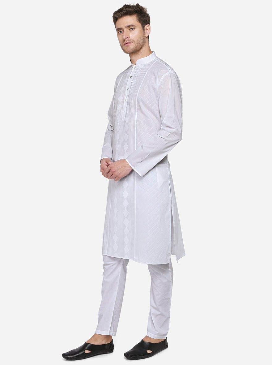 White Kurta Set | Azania