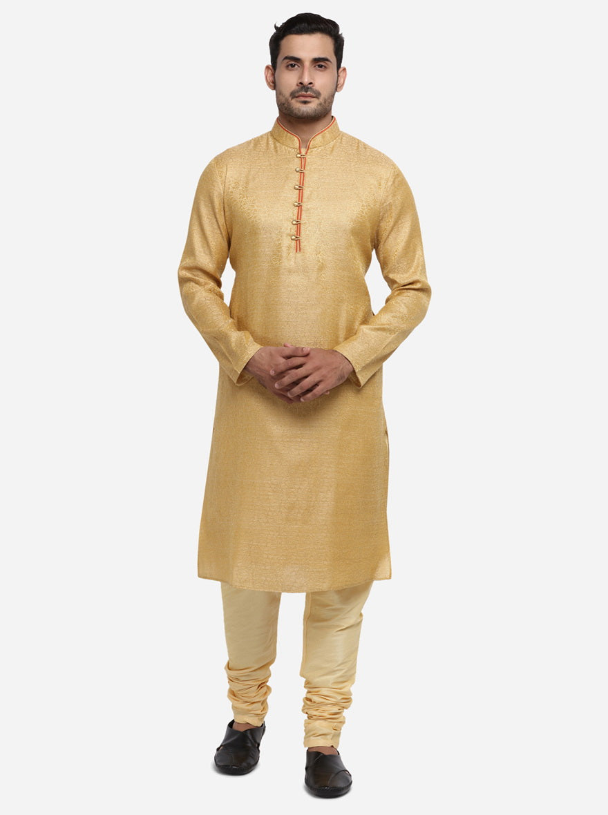 Golden Kurta Set | Azania