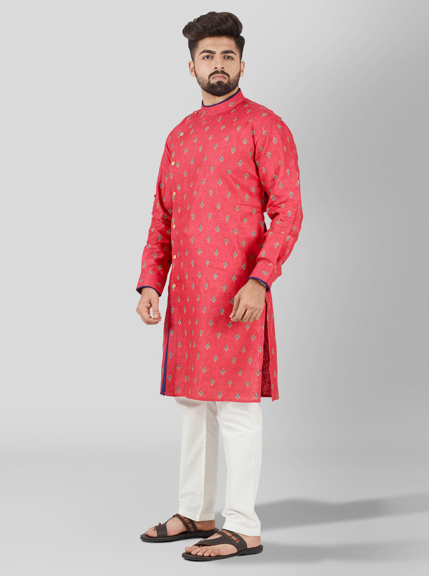 Maroon Kurta | Azania