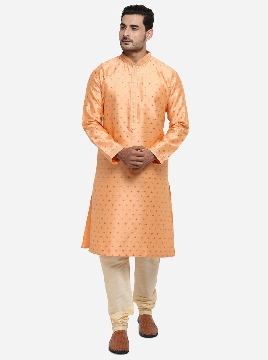 Peach Kurta Set | Azania