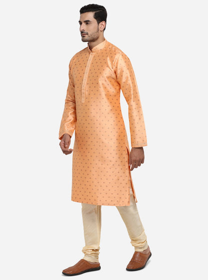 Peach Kurta Set | Azania