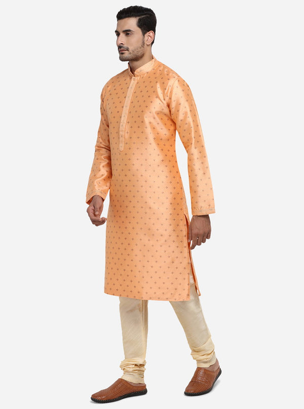 Peach Kurta Set | Azania
