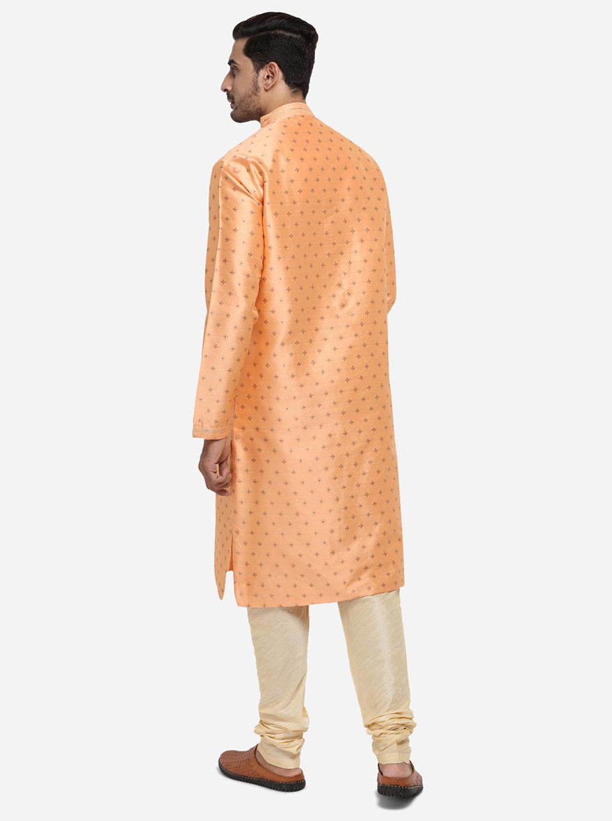 Peach Kurta Set | Azania