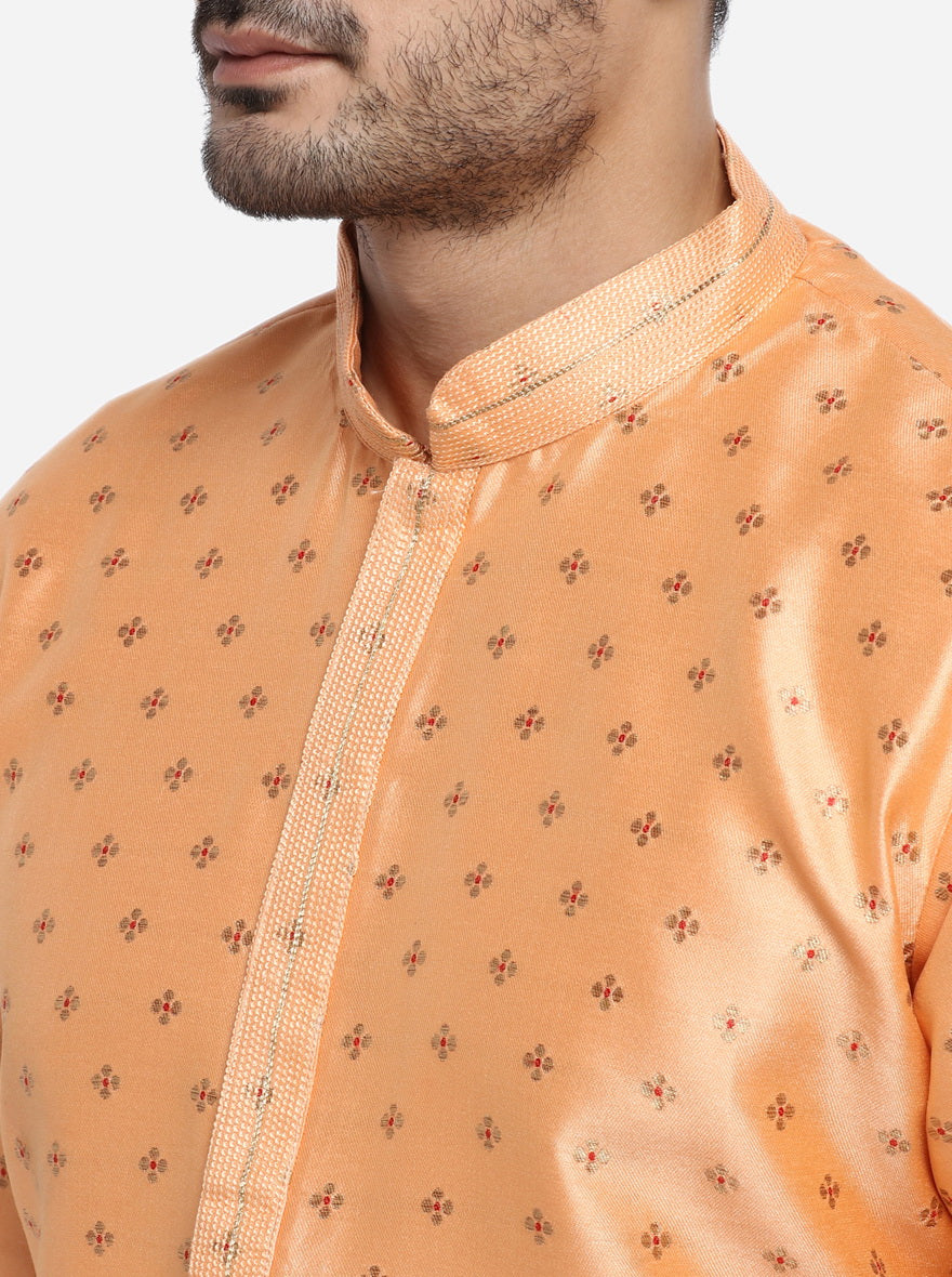 Peach Kurta Set | Azania