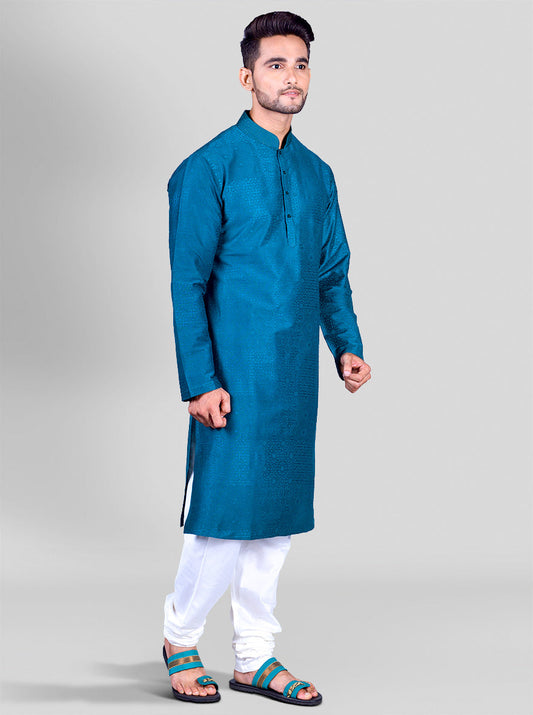 Teal Green Kurta Set | Azania