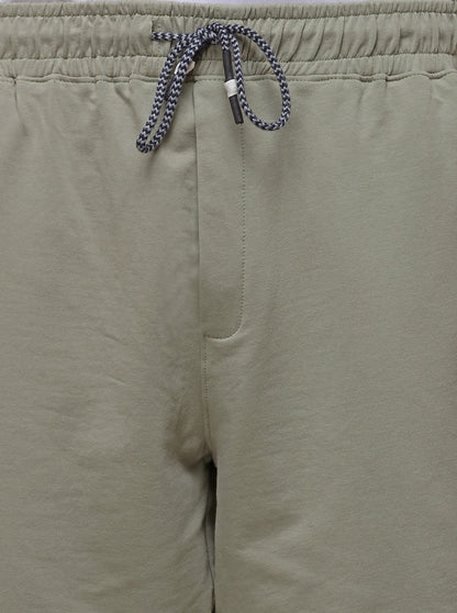 Thunder Grey Solid Regular Fit Shorts | JadeBlue