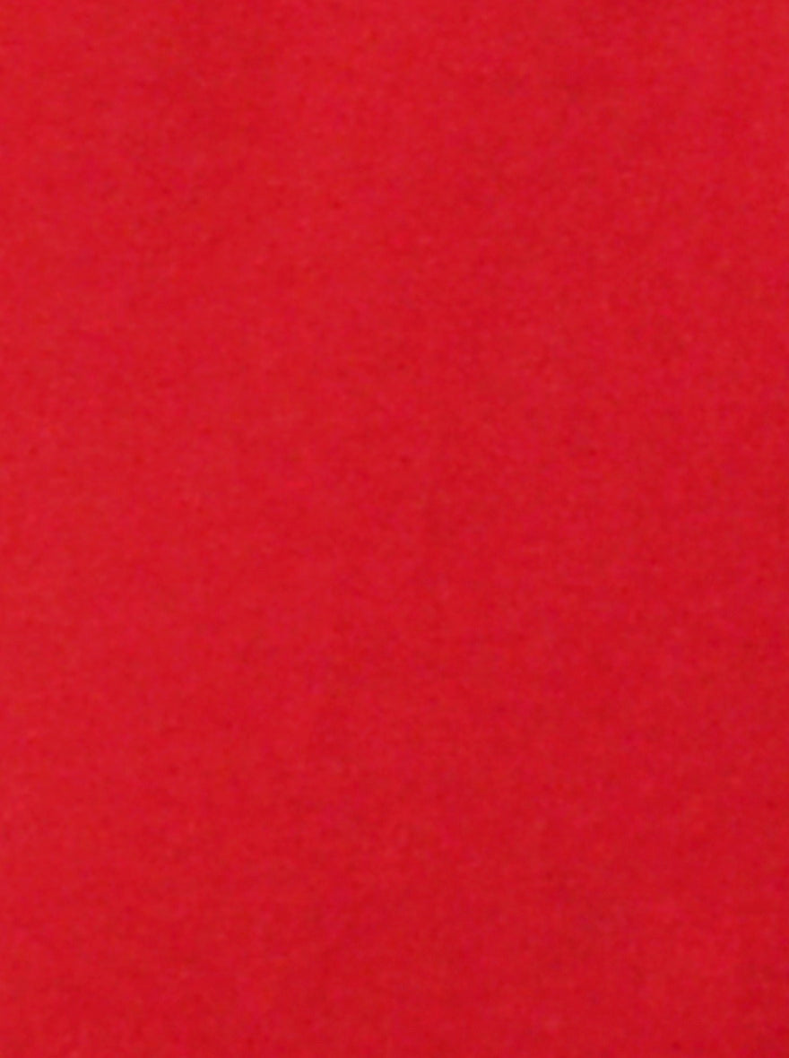 Red Solid Slim Fit T-Shirt | JadeBlue