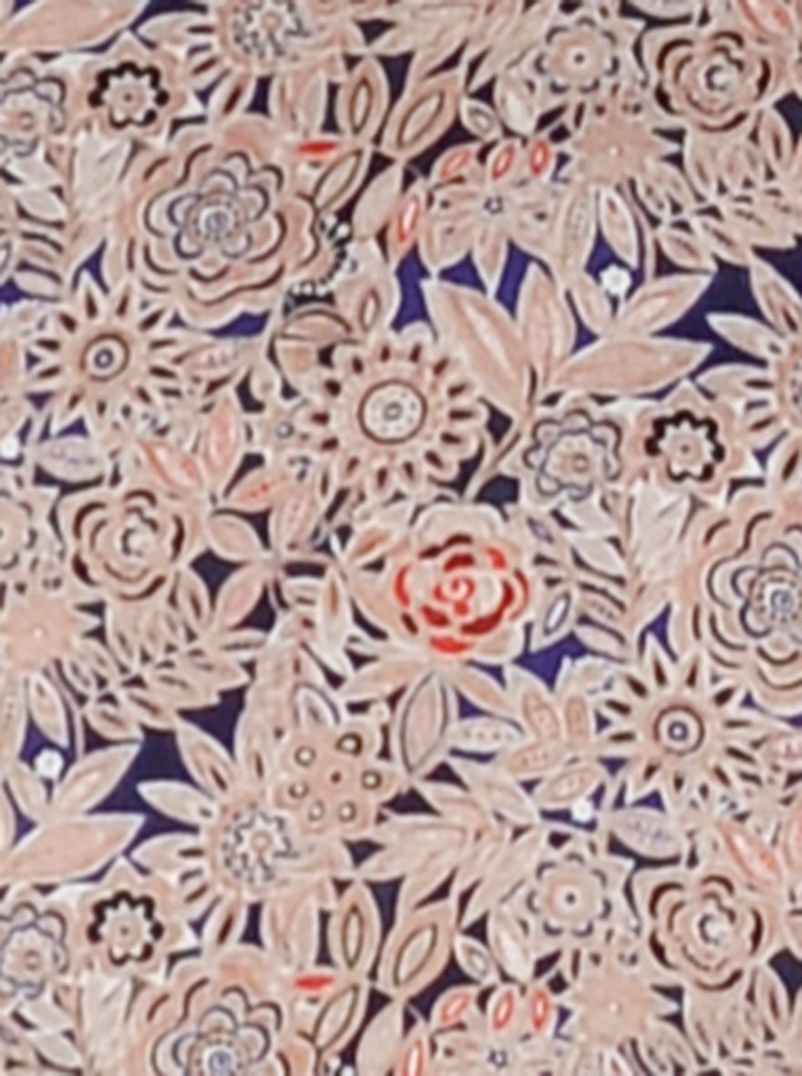 Brown Printed Slim Fit Party Wear shirt | Wyre