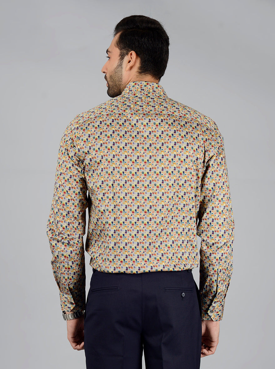 Multi Printed Slim Fit Party Wear shirt | Wyre