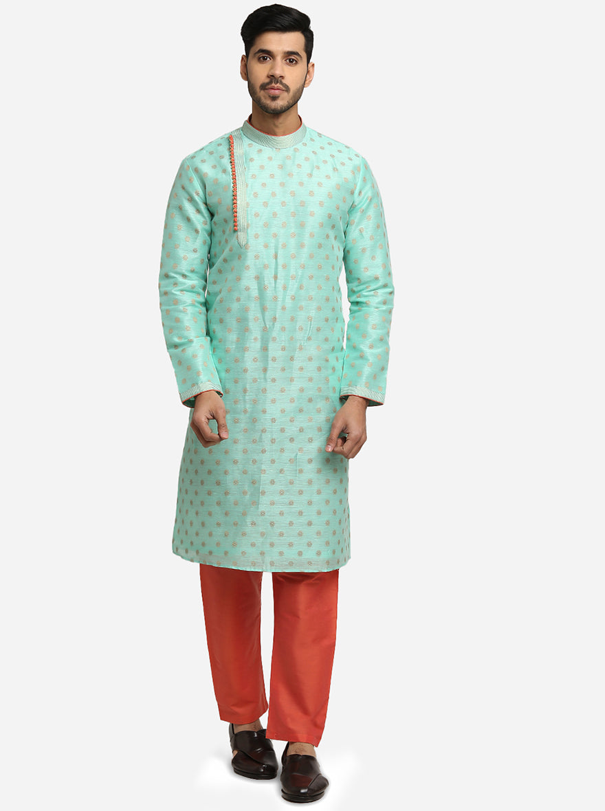 Sea Green Kurta Set | Azania