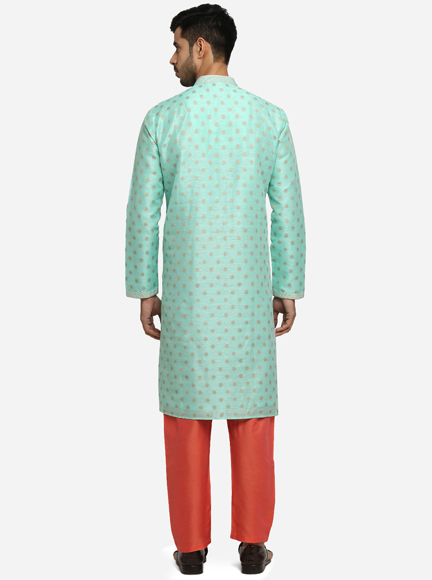 Sea Green Kurta Set | Azania