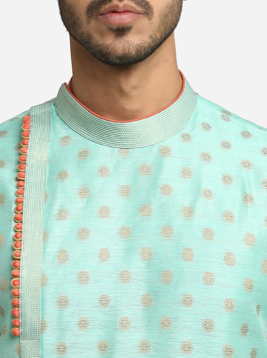 Sea Green Kurta Set | Azania