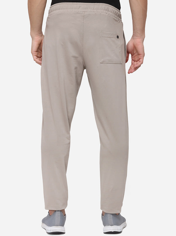 Cobblestone Solid Regular Fit Track Pants | JadeBlue