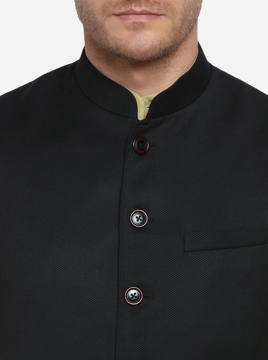 Jet Black Modi Jacket | JadeBlue