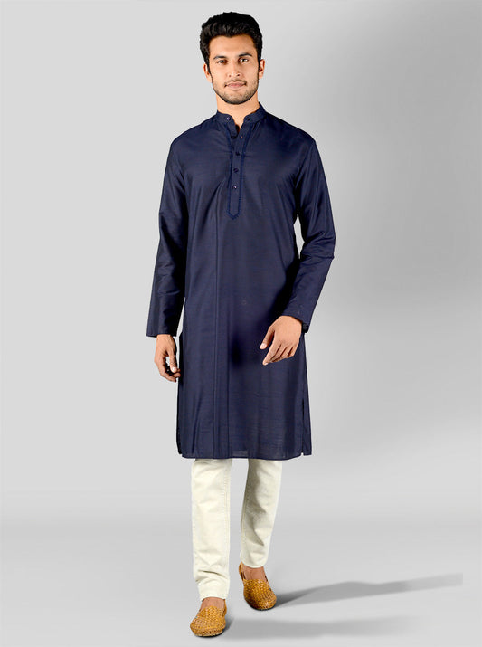 Navy Blue Kurta | Azania