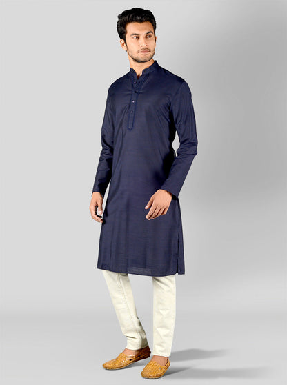 Navy Blue Kurta | Azania
