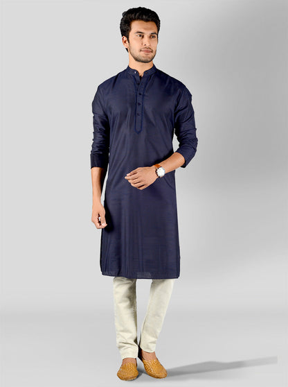 Navy Blue Kurta | Azania