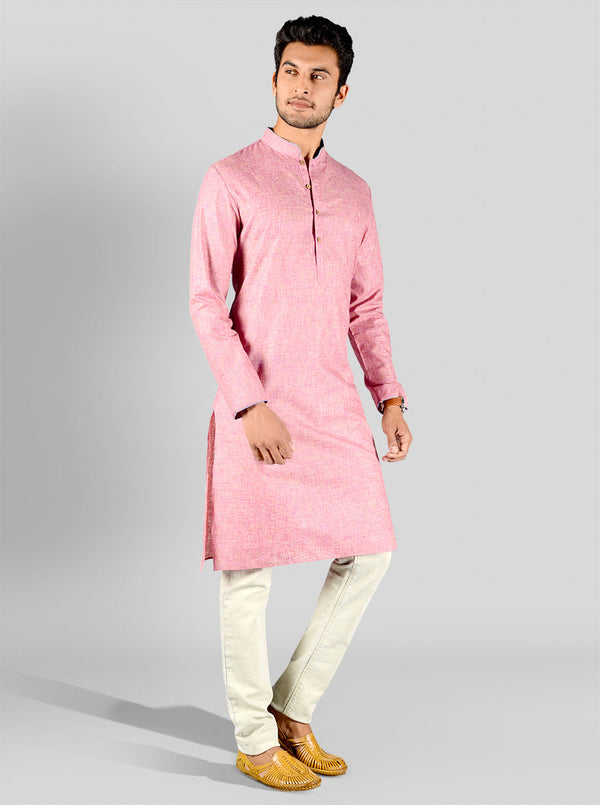 Pink Yellow Kurta | Azania