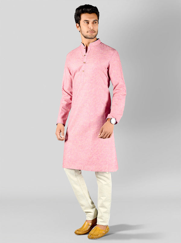 Pink Yellow Kurta | Azania