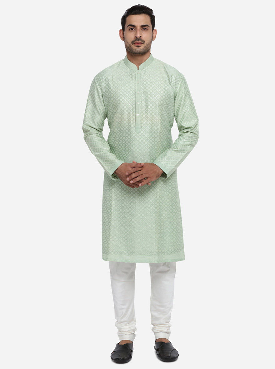 Pastel Green Kurta Set | Azania