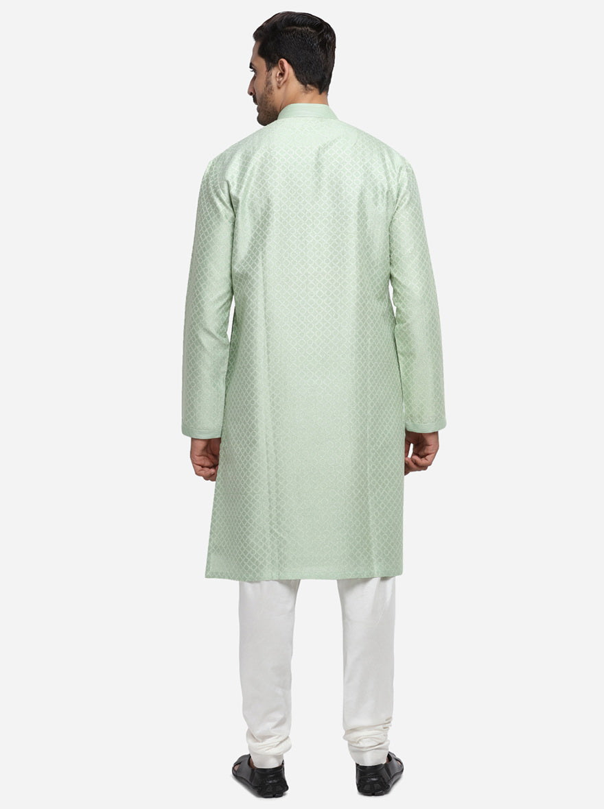 Pastel Green Kurta Set | Azania