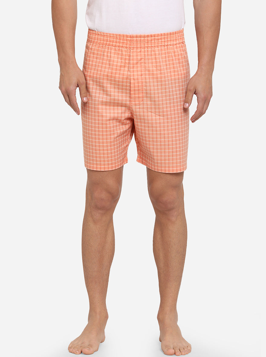 Fusion Coral Printed Regular Fit Boxer Shorts | JadeBlue