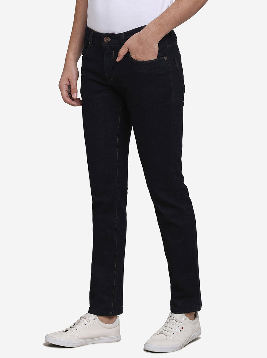 Dress Blue Washed Slim Fit Jeans  | JadeBlue Sport