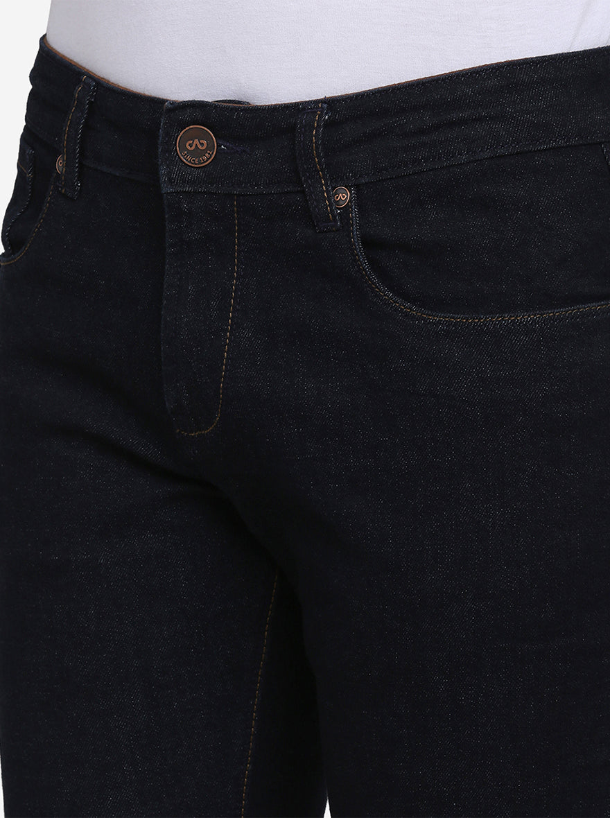 Dress Blue Washed Slim Fit Jeans  | JadeBlue Sport