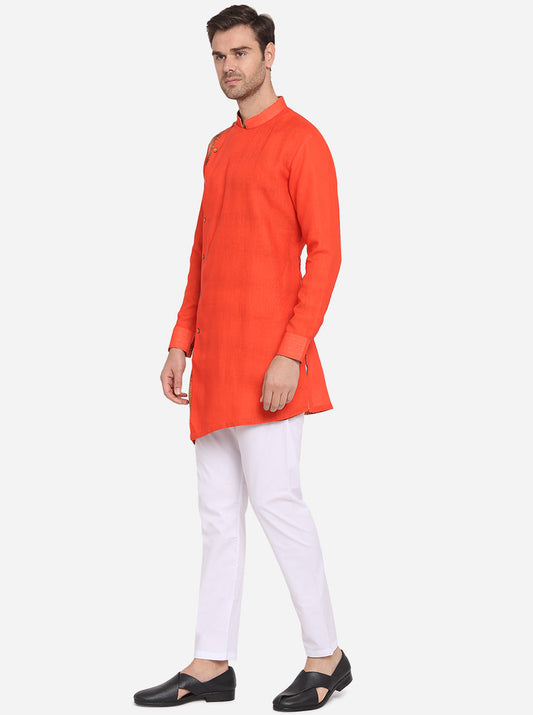 Orange Kurta | Azania