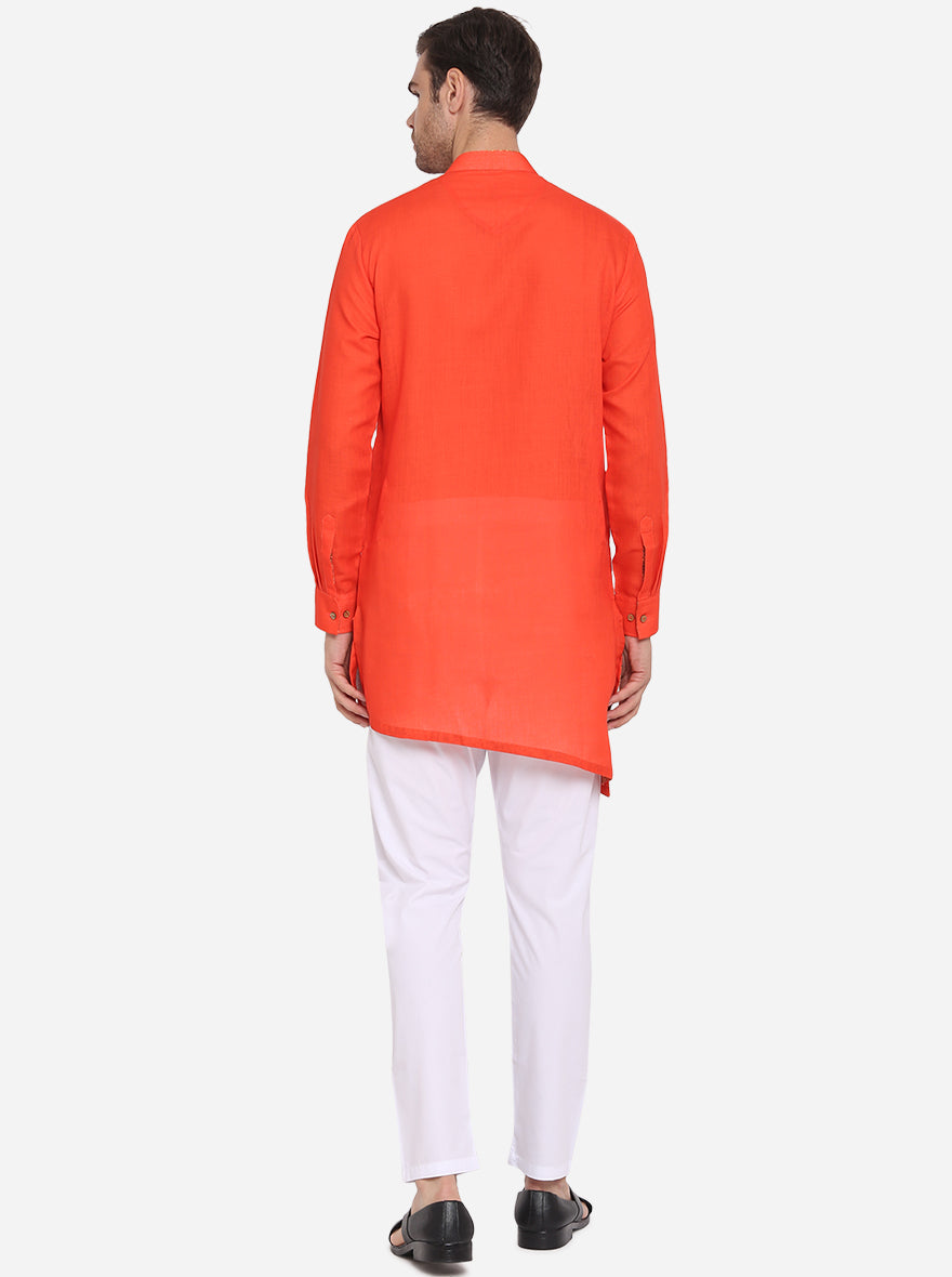 Orange Kurta | Azania