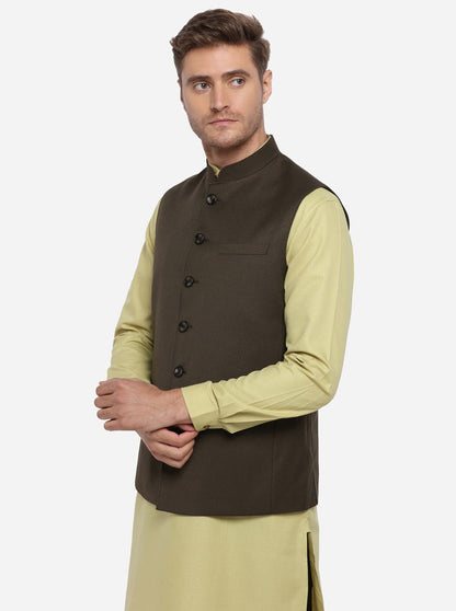 Dark Brown Modi Jacket | JadeBlue