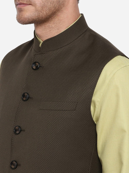 Dark Brown Modi Jacket | JadeBlue