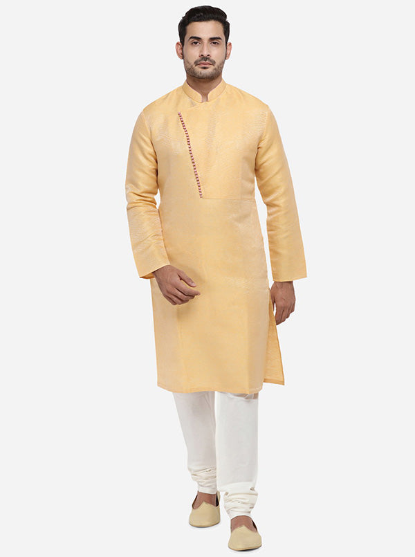 Honey Yellow Kurta Set | Siddhesh Chauhan