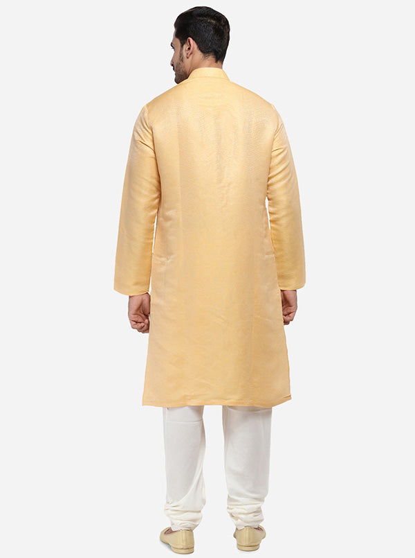 Honey Yellow Kurta Set | Siddhesh Chauhan