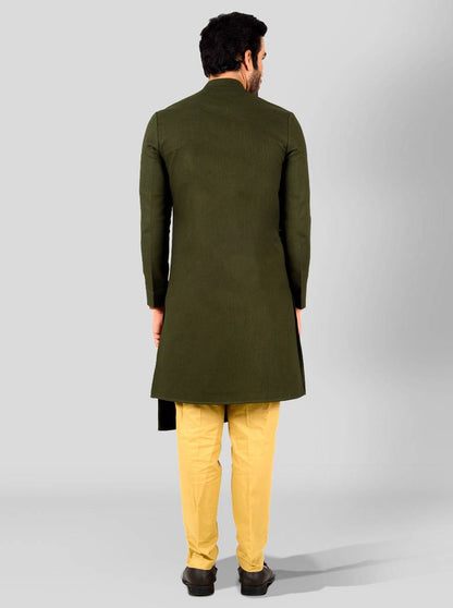 Forest Green Kurta Set | Azania