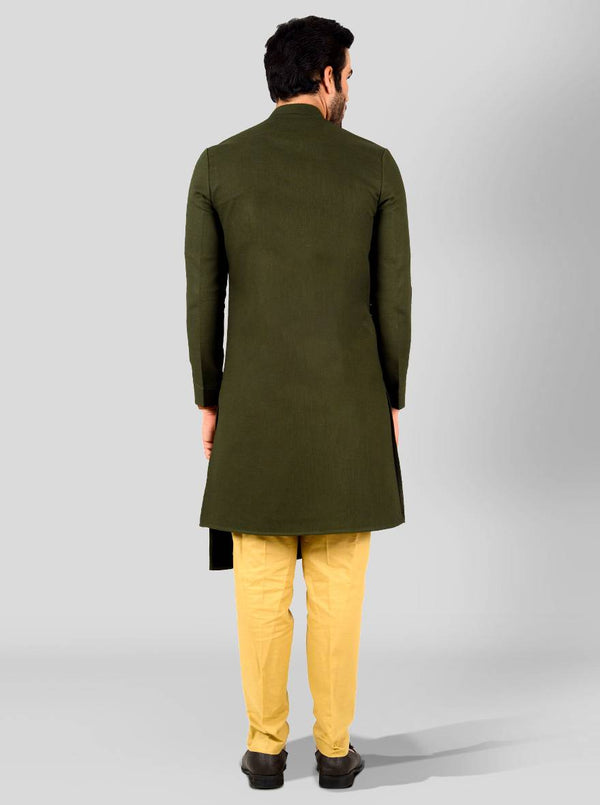 Forest Green Kurta Set | Azania